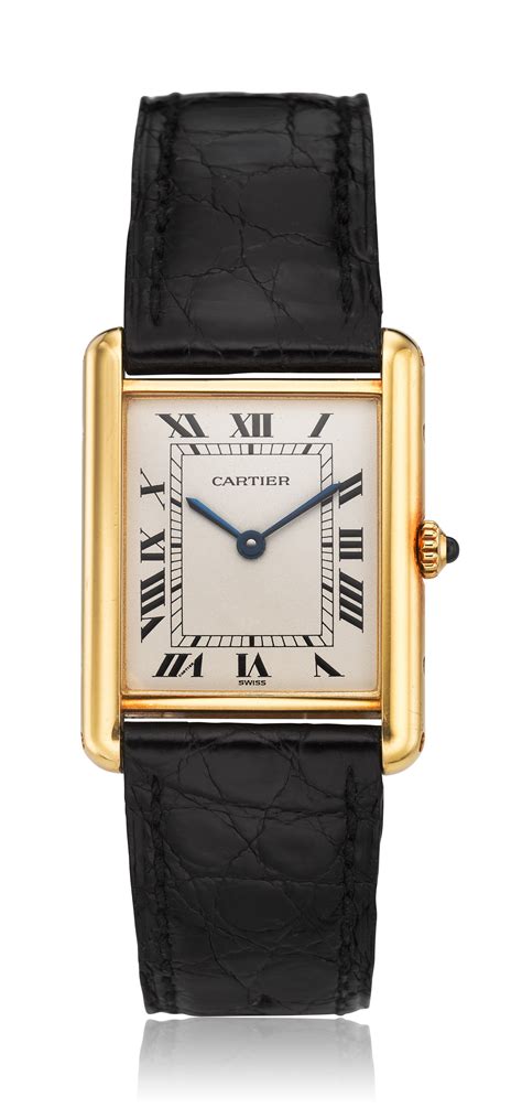 cartier tank watch quartz|cartier military tank watch.